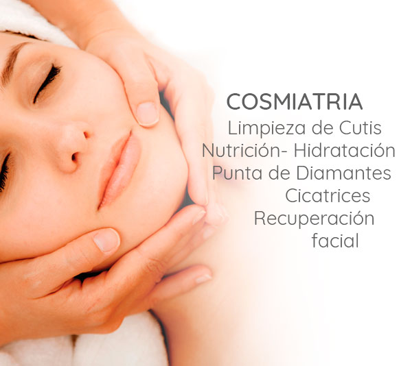 Cosmiatria, Limpieza de Cutis, cicatricces, recuperación facial